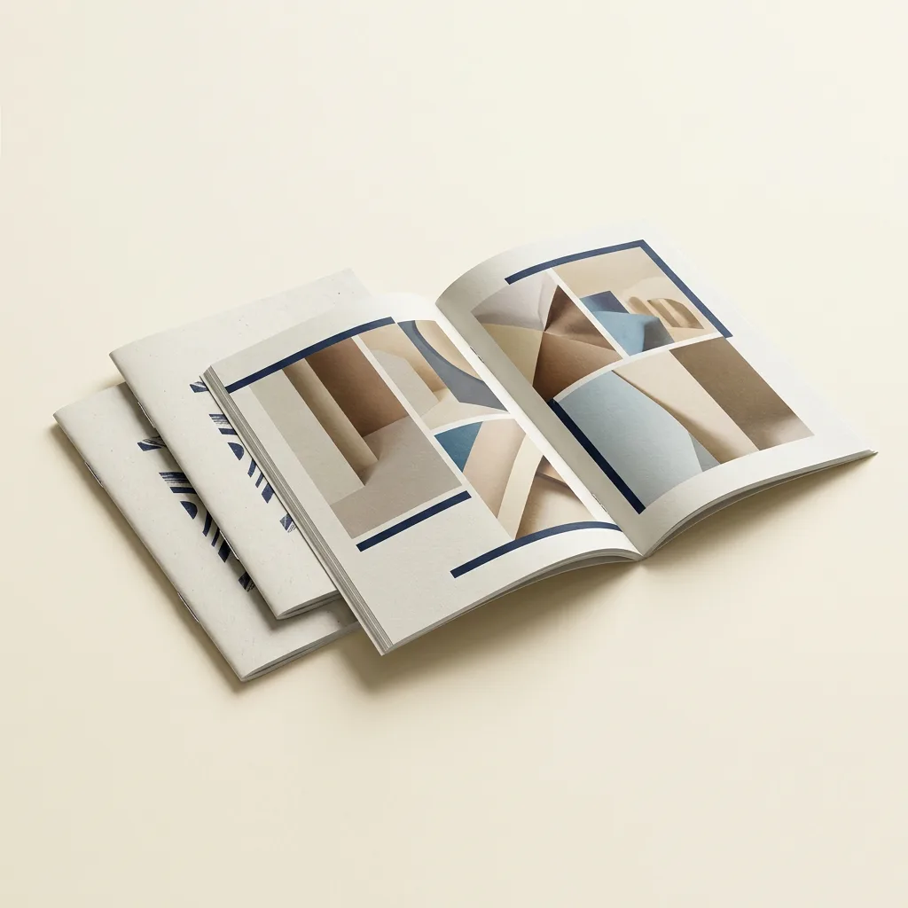 Saddle-stitched booklets
