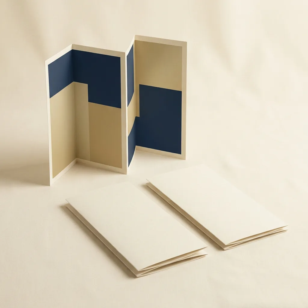 Tri-fold brochures A4