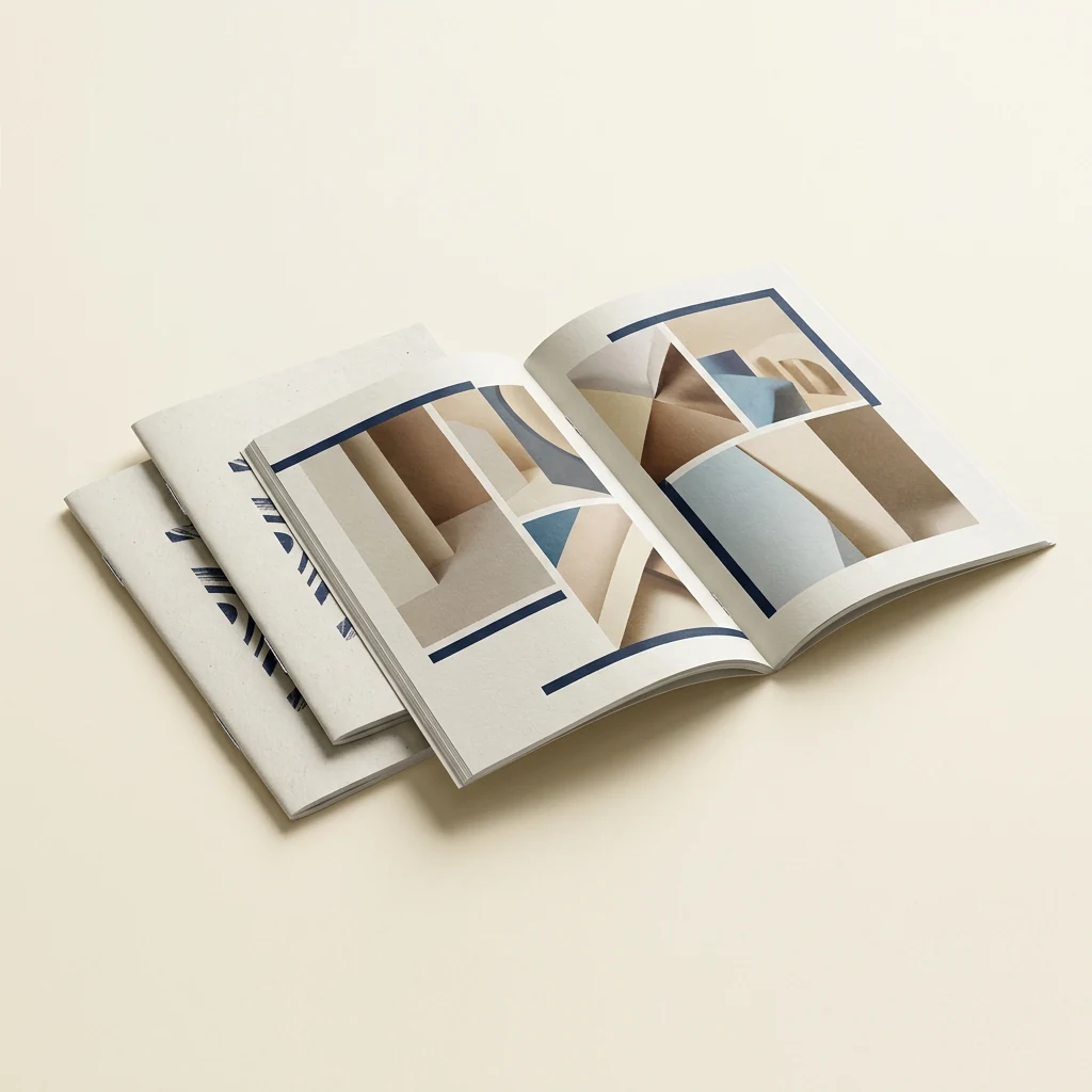 Saddle-stitched booklet A5