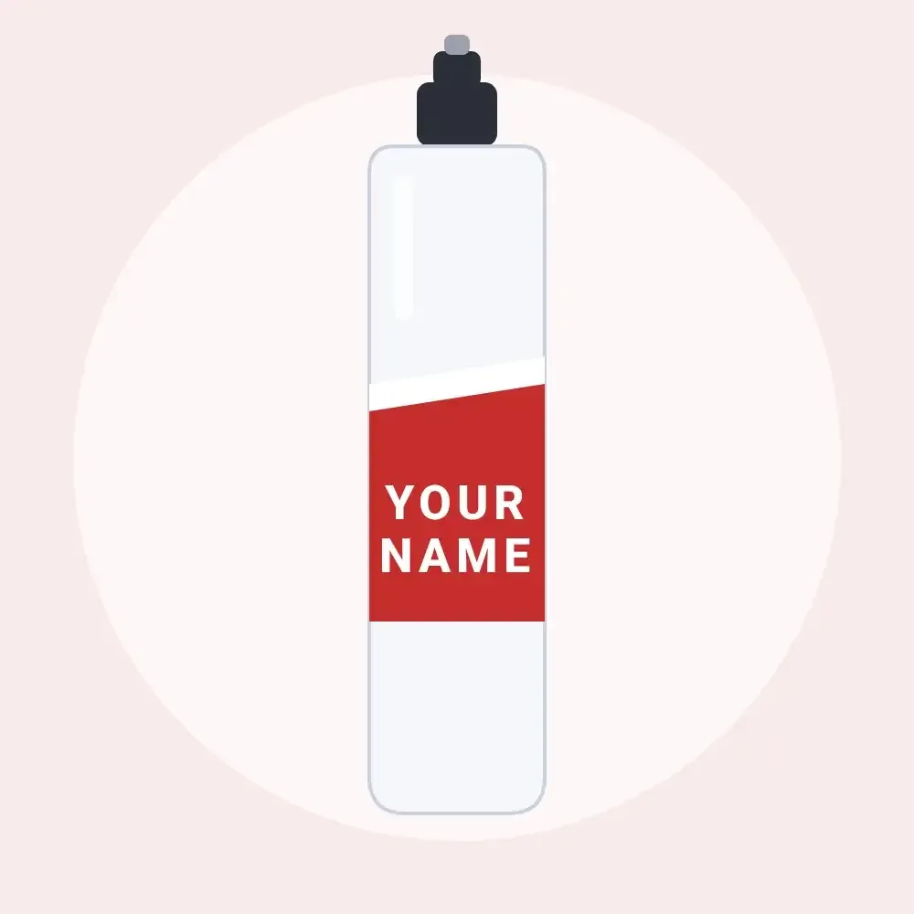 Bike Water Bottle with Your Print