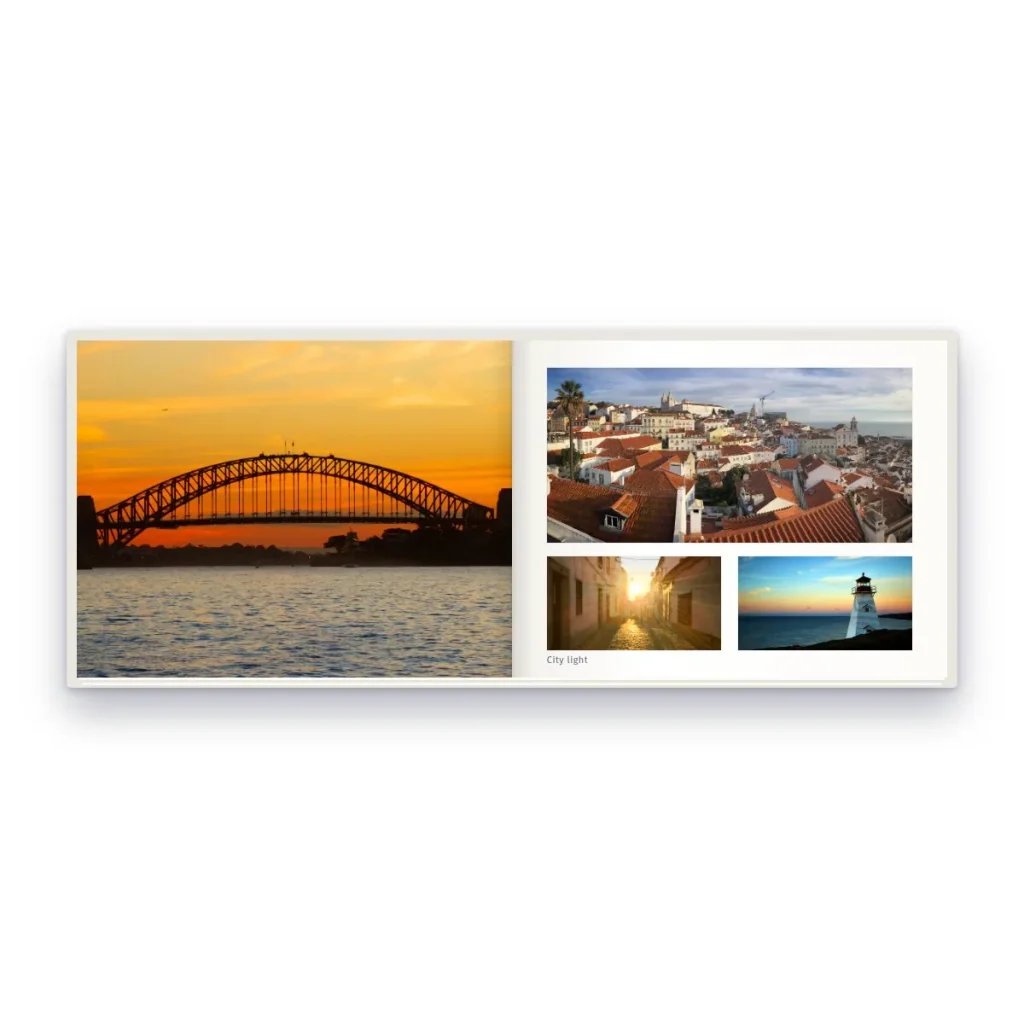 Layflat Photo Book 11 x 8.5 in, Landscape