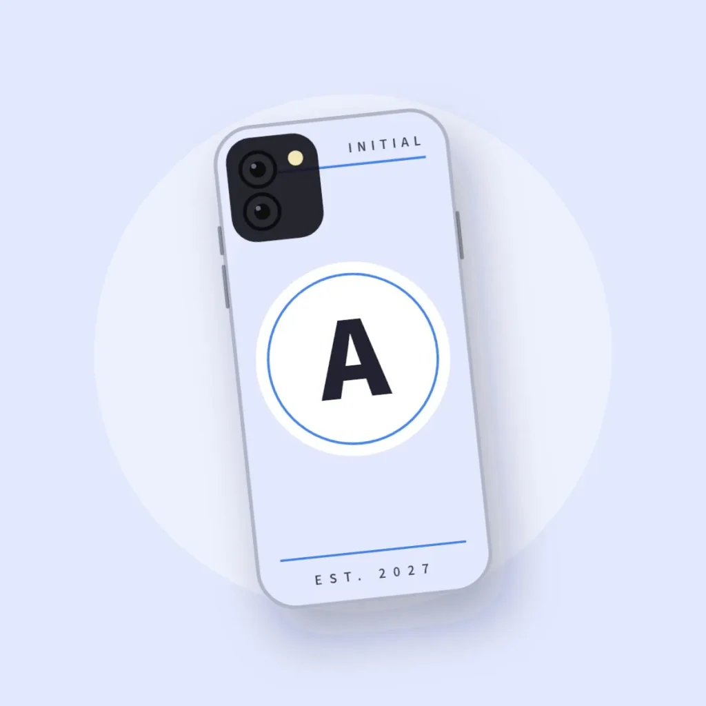 Initial Monogram Case