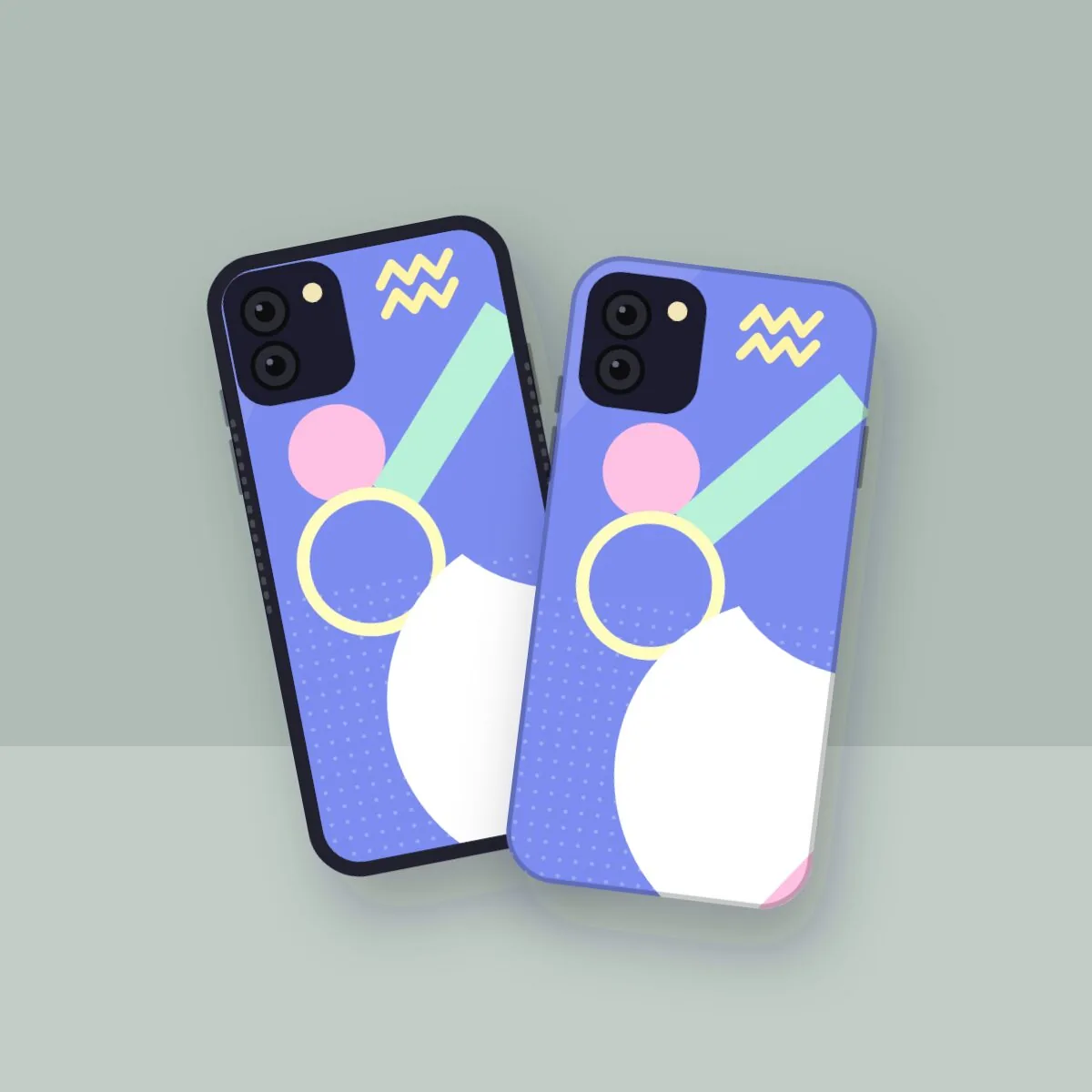 Pastel Memphis Case