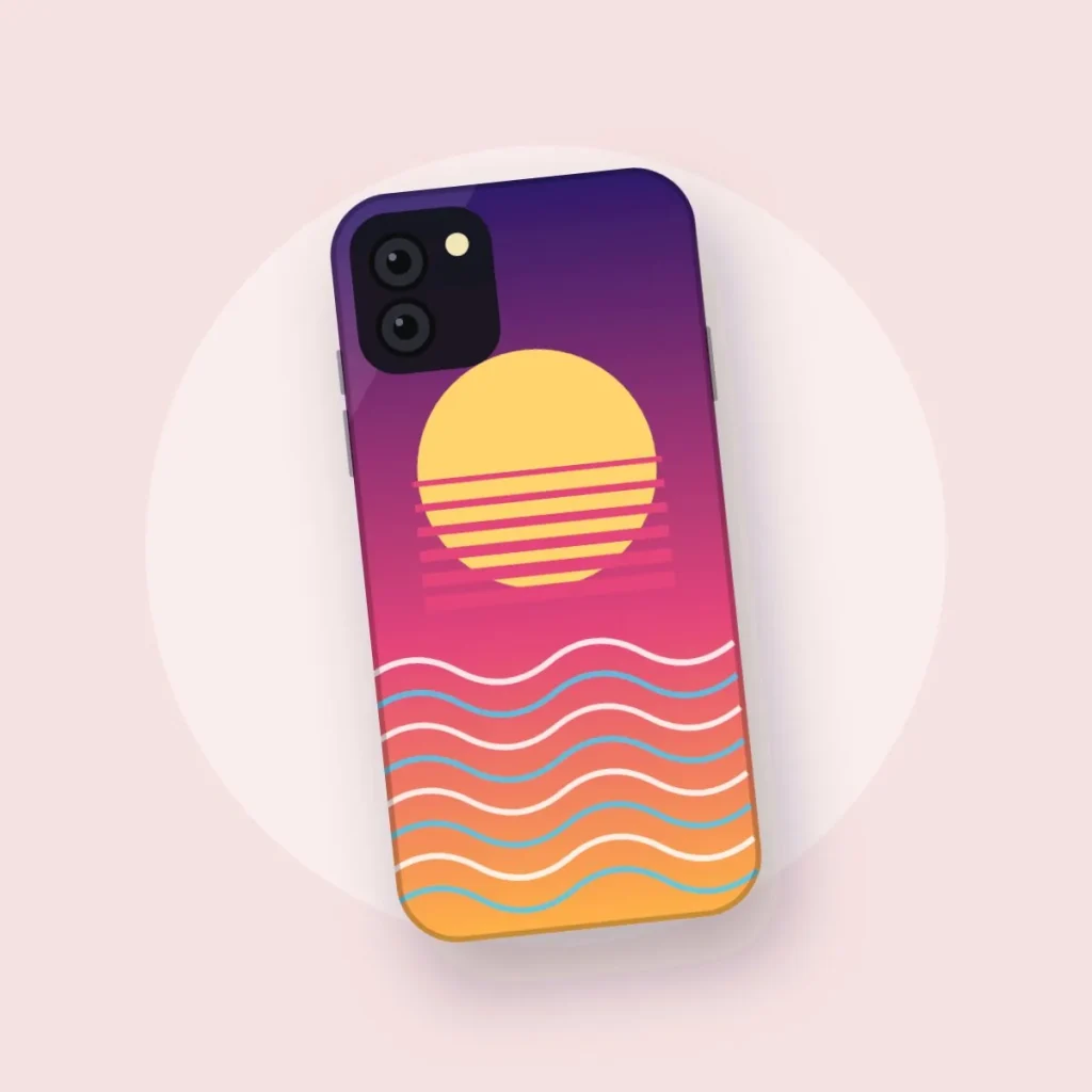Retro Waves Case