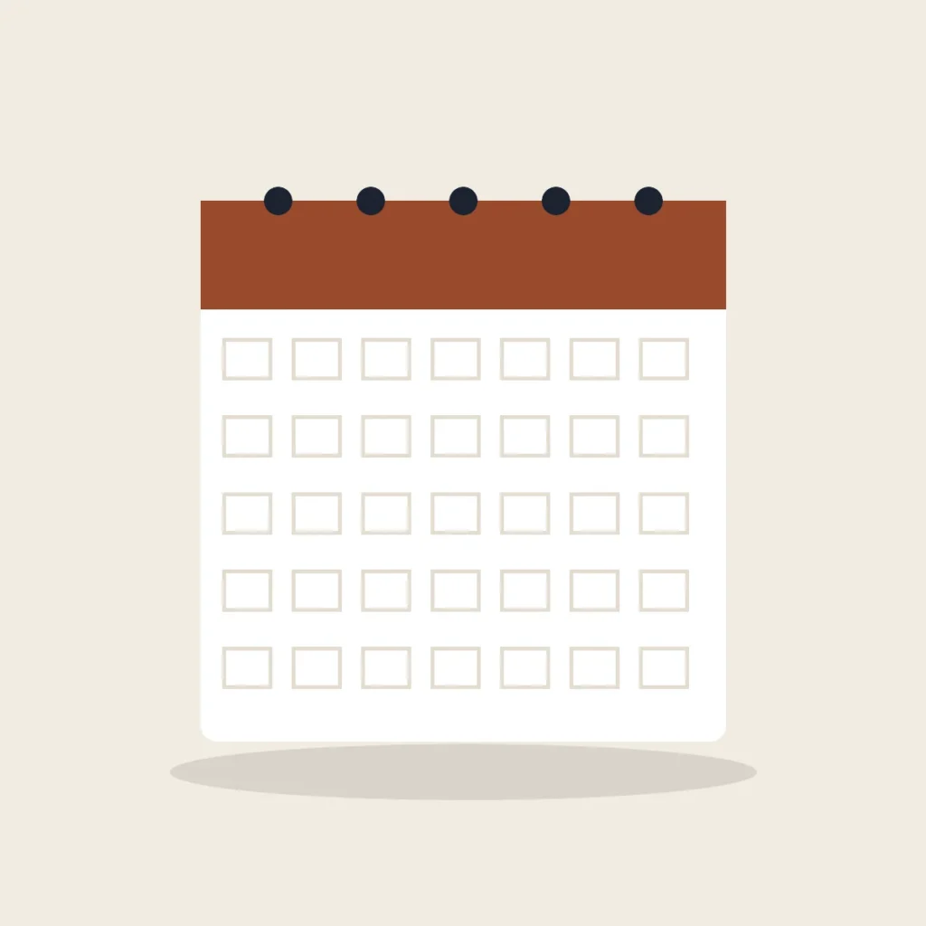 Desk calendar