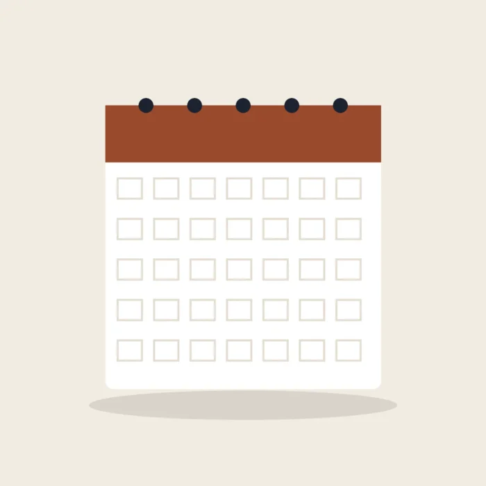 Desk calendar
