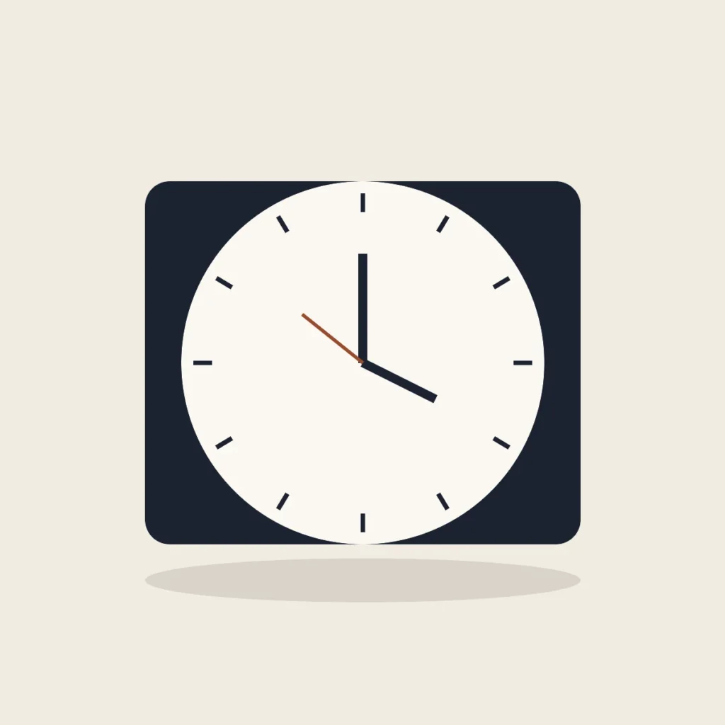 Desk clock