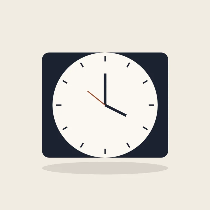 Desk clock