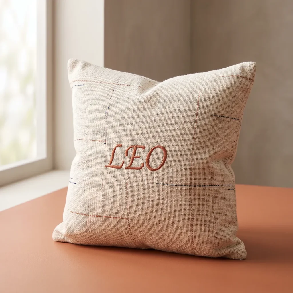 Name cushion