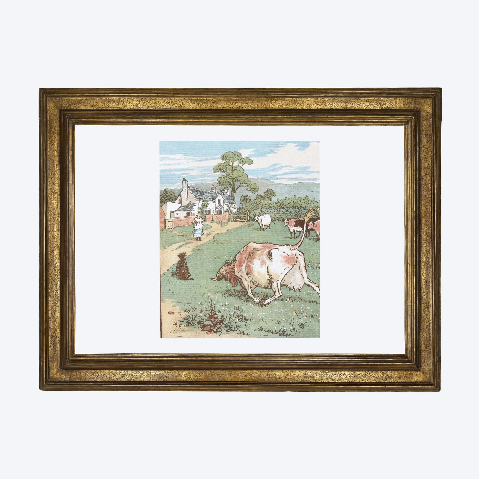 Framed art print A3, nursery