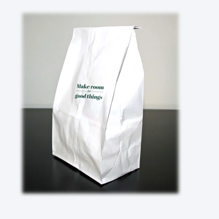 Printed SOS paper bags, medium
