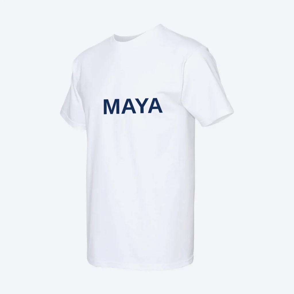 Name tee, DTG print