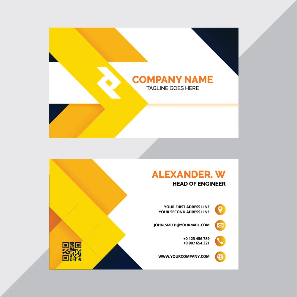 Foil business cards