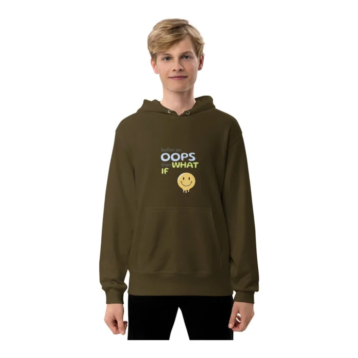 French Terry Pullover Hoodie (view 3)