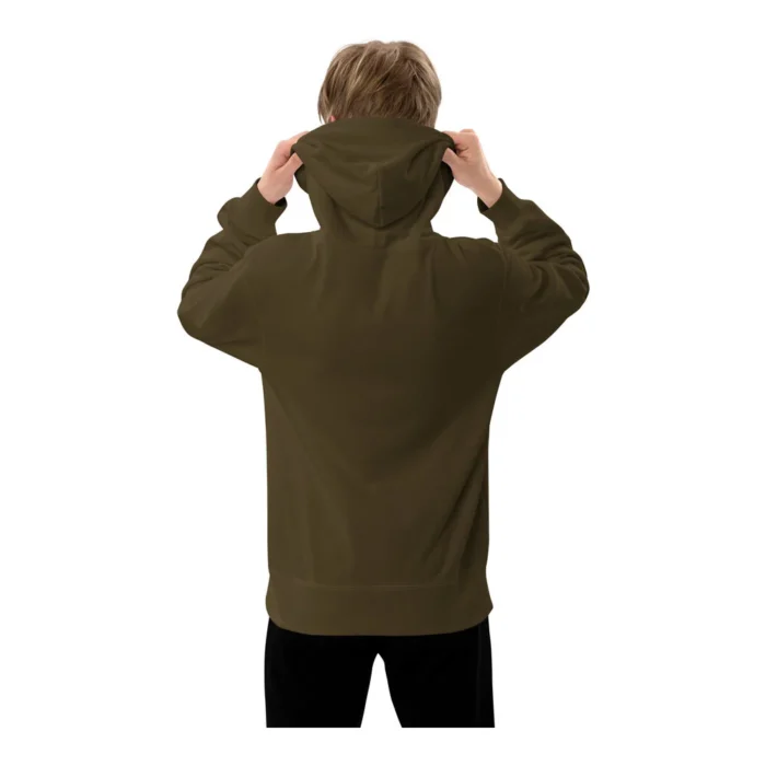French Terry Pullover Hoodie (view 4)