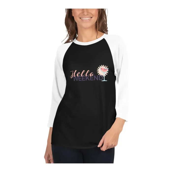 3/4-Sleeve Raglan Tee