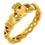 Claddagh Ring with Inside Engraving