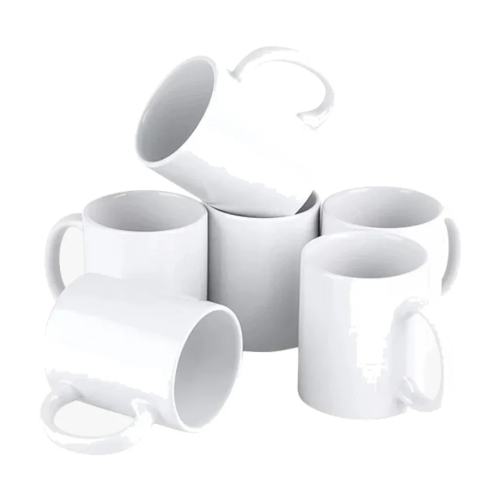 Classic White Ceramic Mug 11 oz