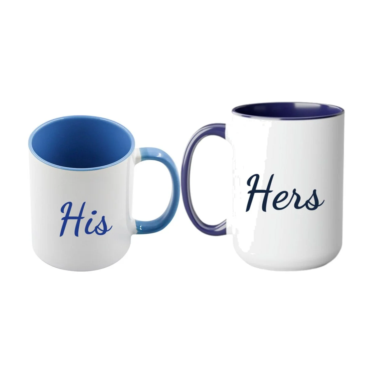 His & Hers Mug Pair - Image 1