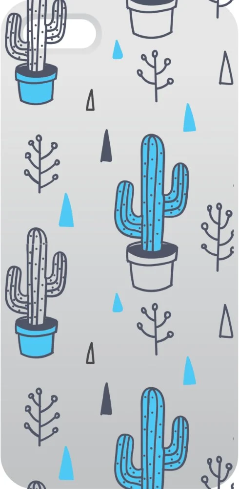 Cactus Garden Case design, flat