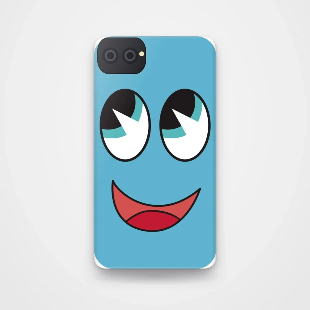 Googly Eyes Case, back view