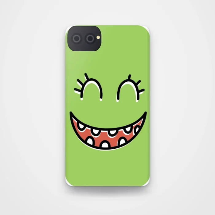 Happy Monster Case, back view