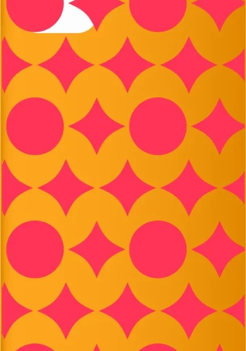 Retro Circles Case design, flat