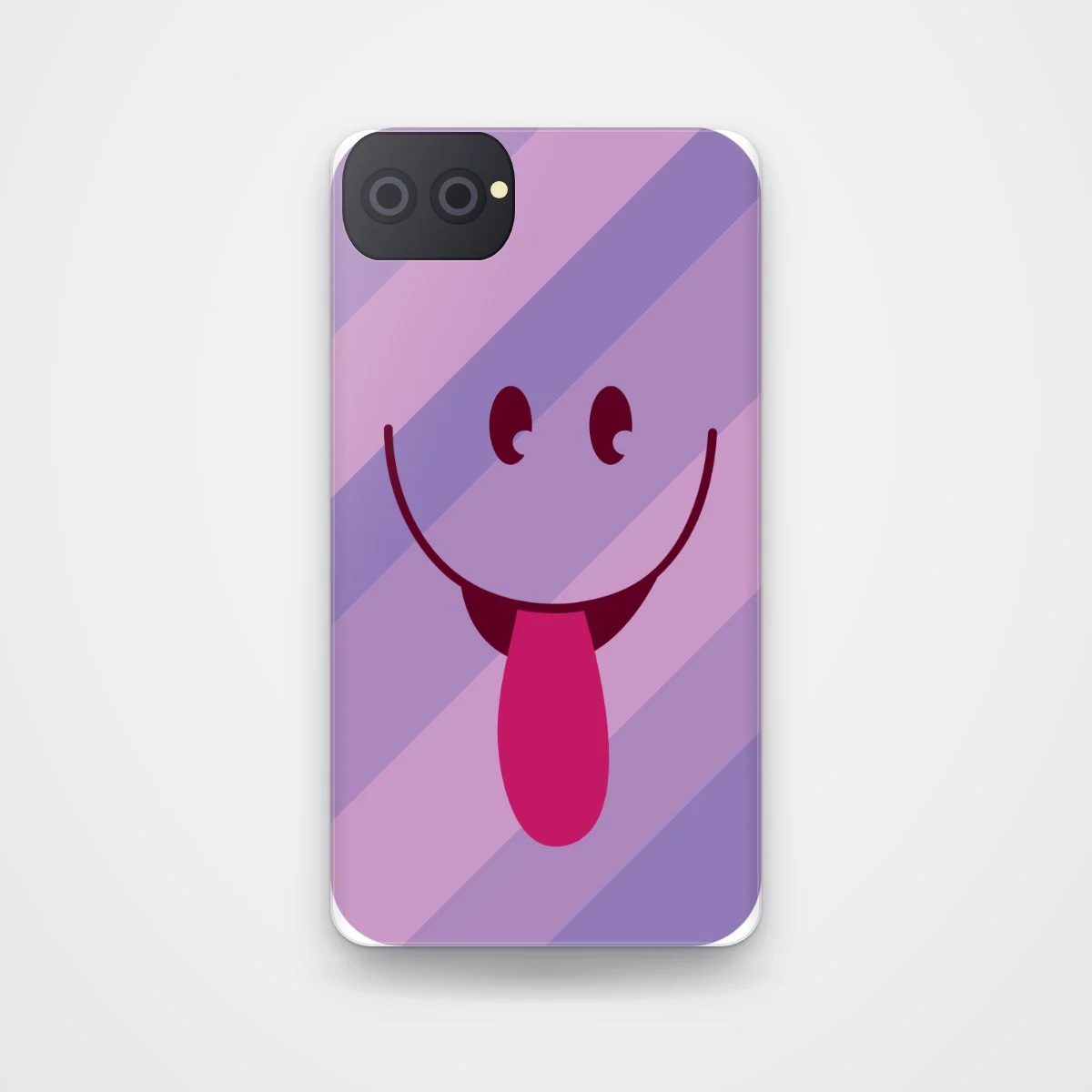 Silly Tongue Case, back view