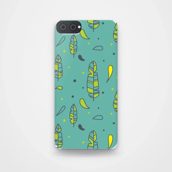 Tropical Leaves Case, back view