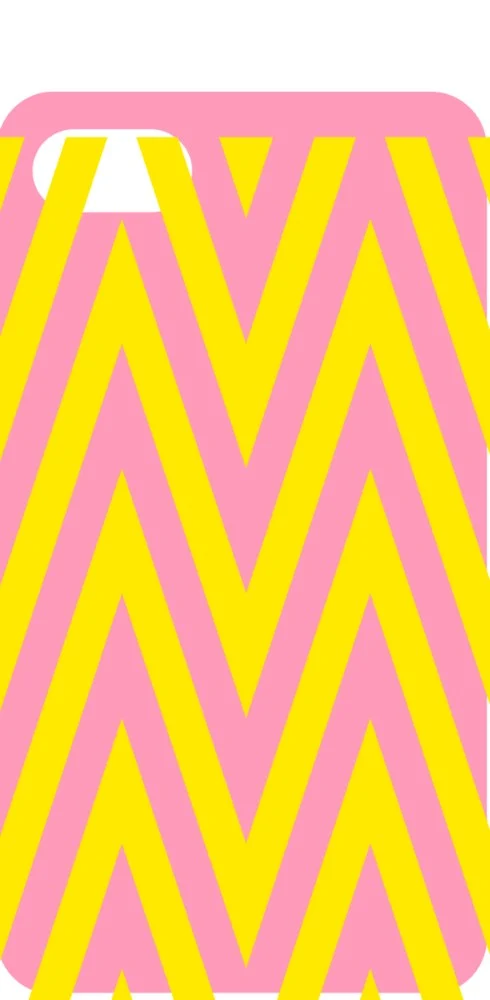Zigzag Case design, flat