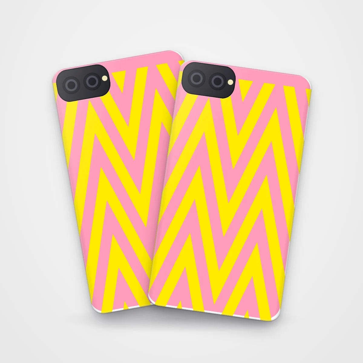 Zigzag Case on two cases side by side