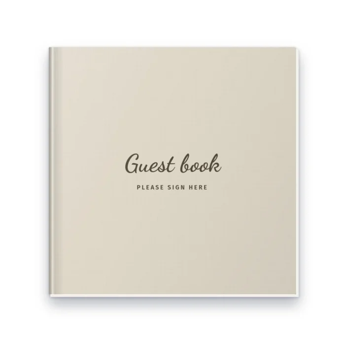 Photo Guest Book 8 x 8 in
