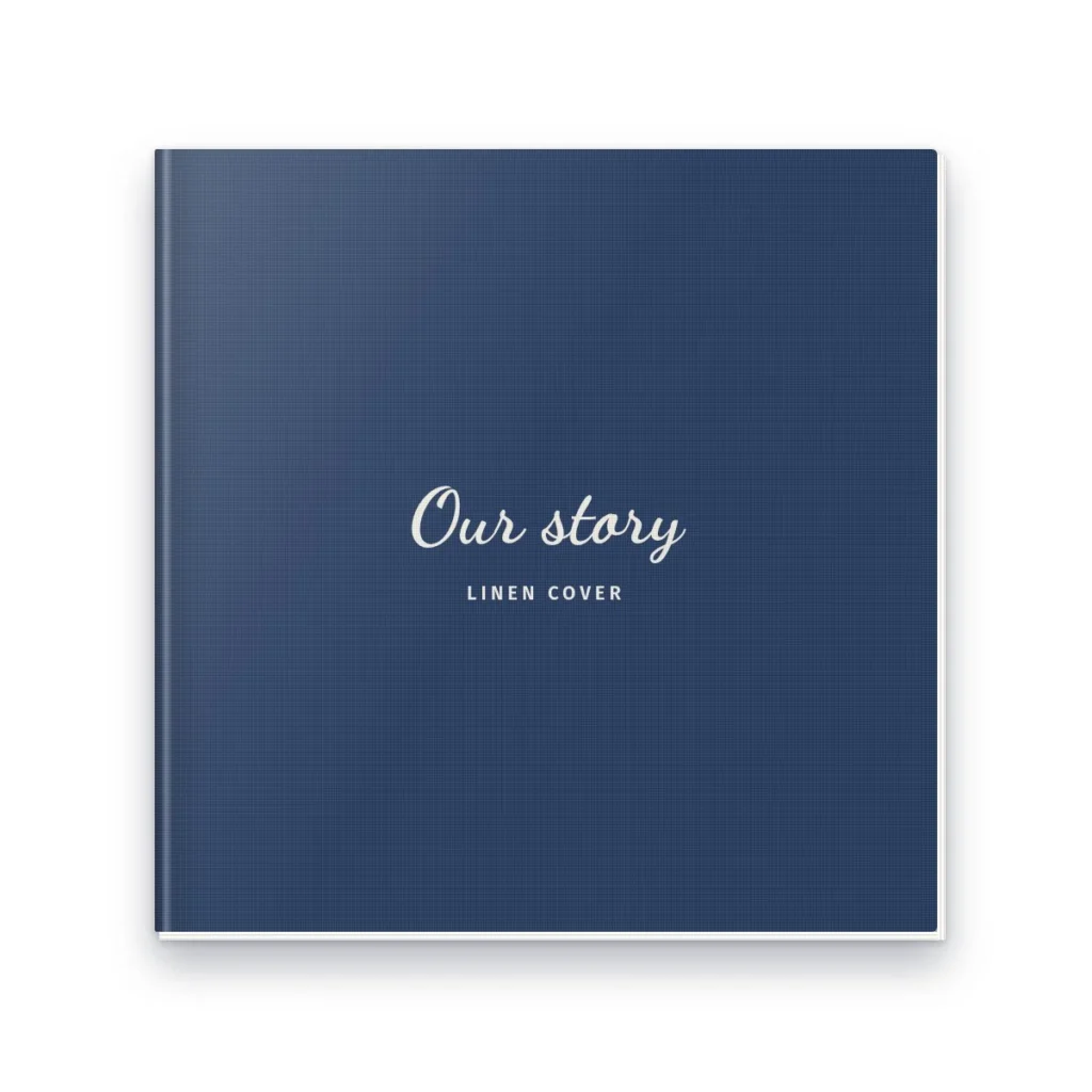 Linen Cover Photo Book 10 x 10 in