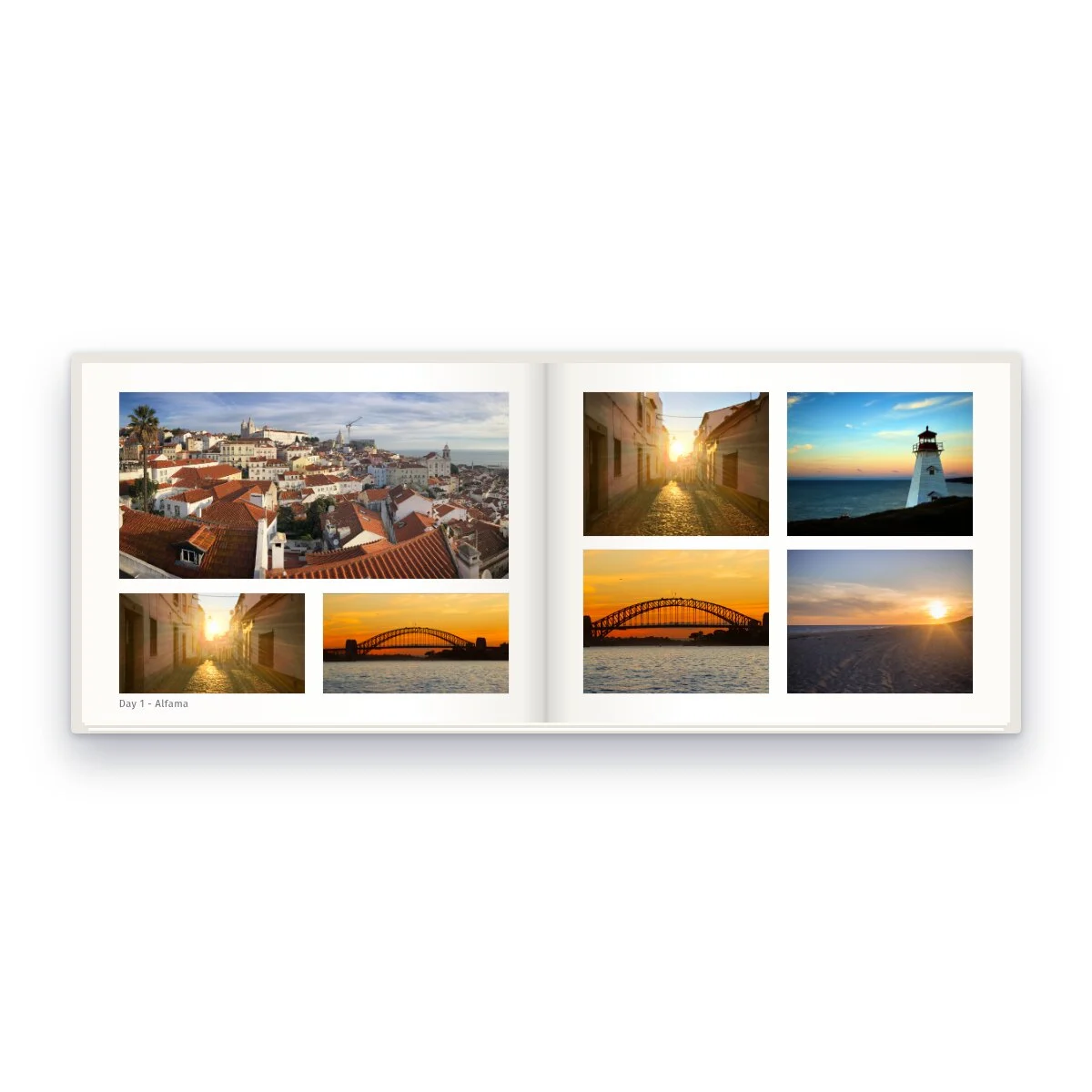 Travel Photo Book 11 x 8.5 in (view 2)