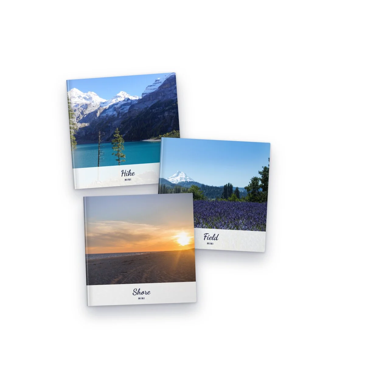Mini Photo Book Trio, 3 x 4 x 4 in (view 2)