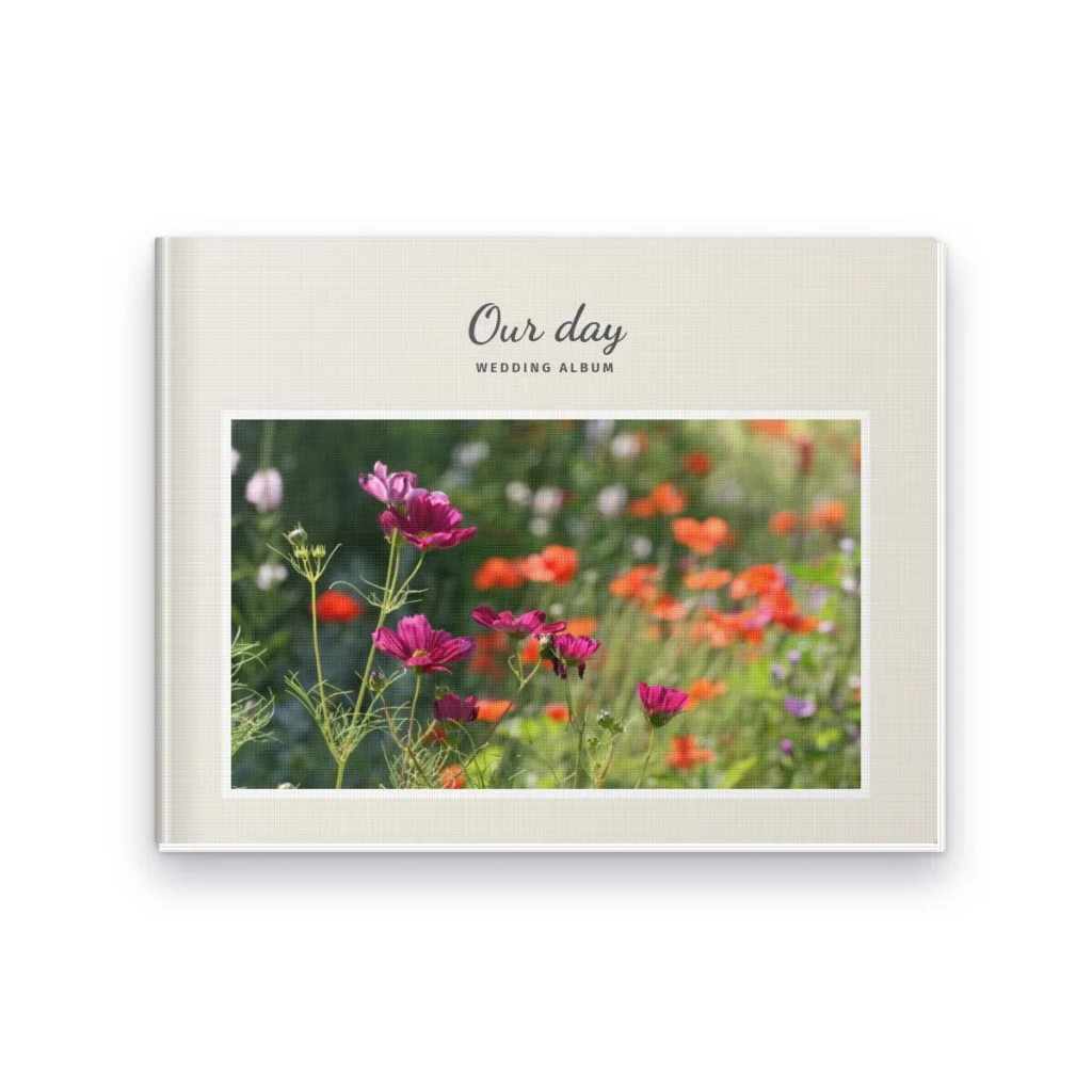 Wedding Layflat Album 11 x 8.5 in