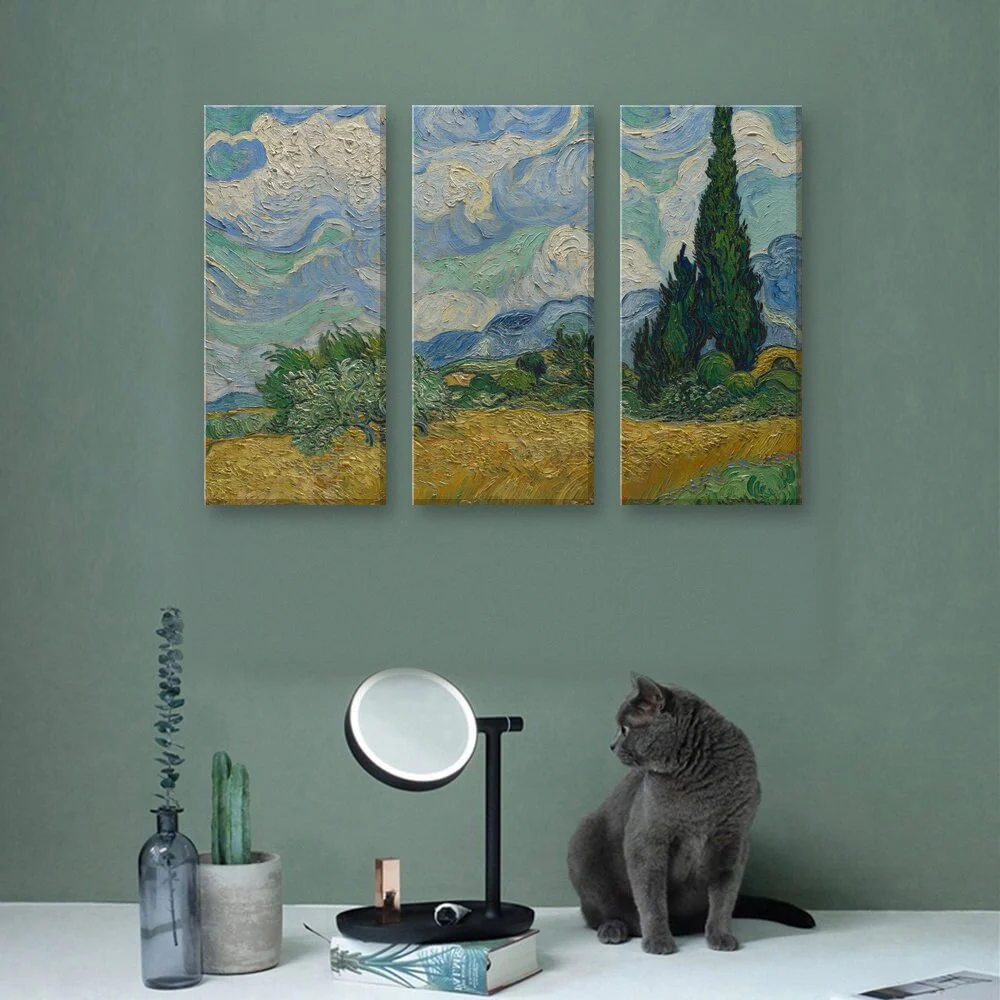 Split Canvas, 3 Panels