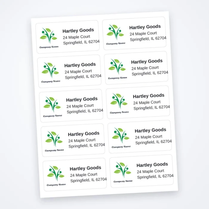 Address & Return Labels - Image 1