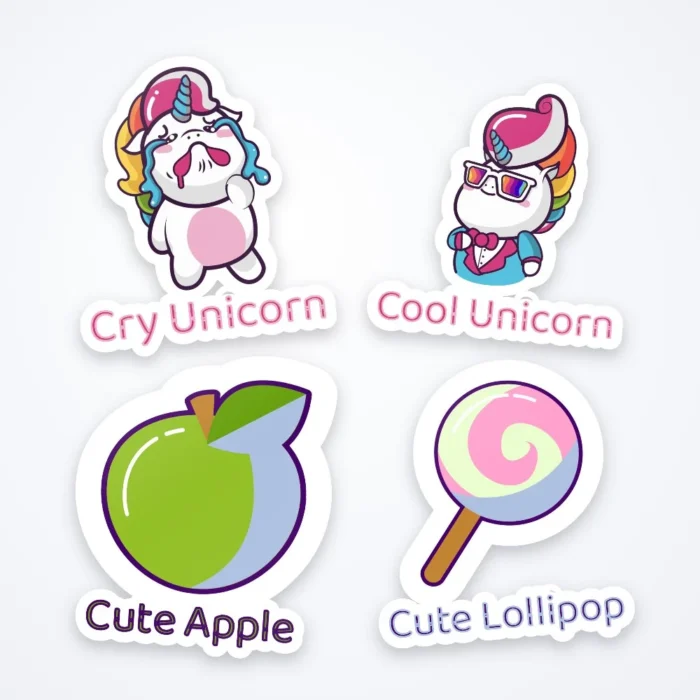 Glitter Stickers - Image 2