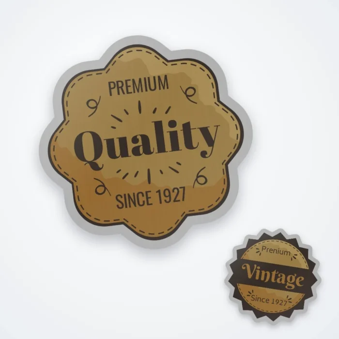 Metallic Foil Labels - Image 1