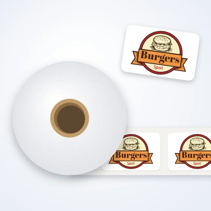Rectangle Roll Labels - Image 1