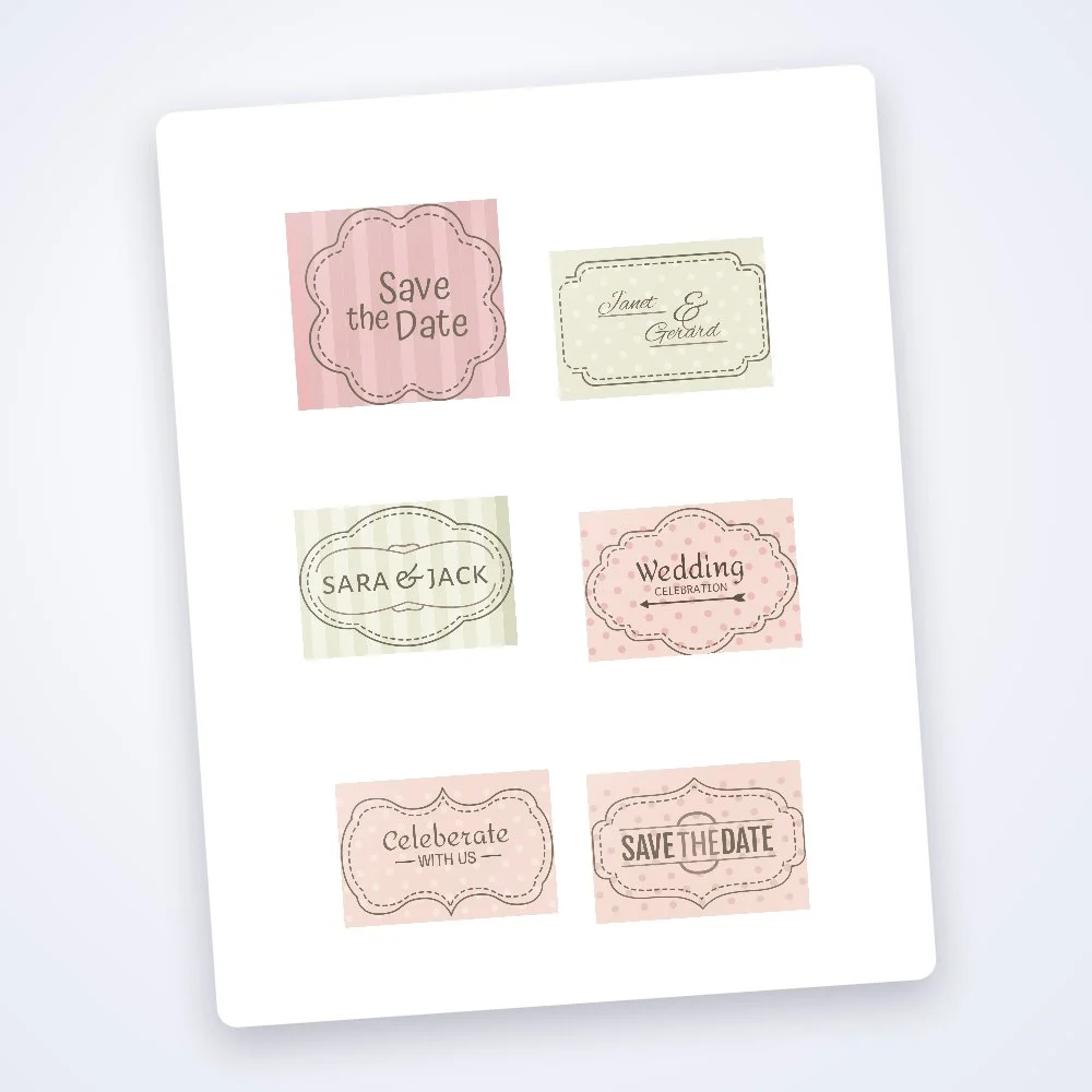 Wedding & Favour Labels