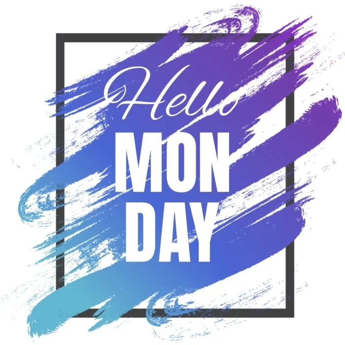 Hello Monday Shopper design, flat