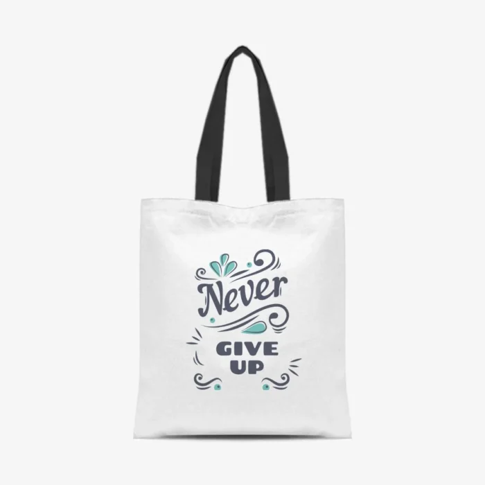 Never Give Up Shopper, front view