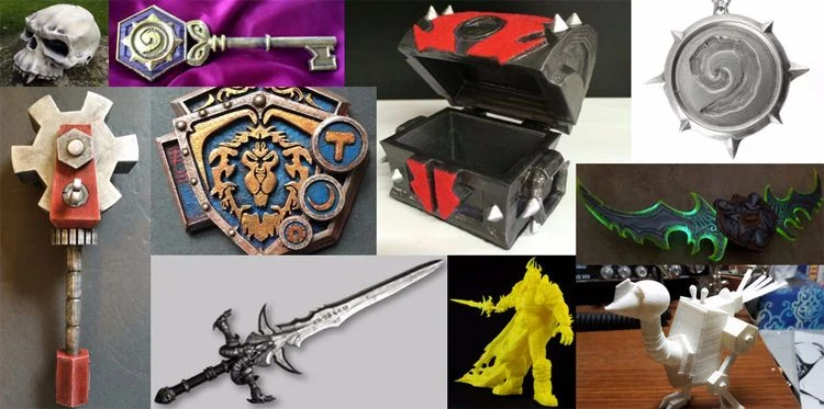 3D Printable World of Warcraft Things