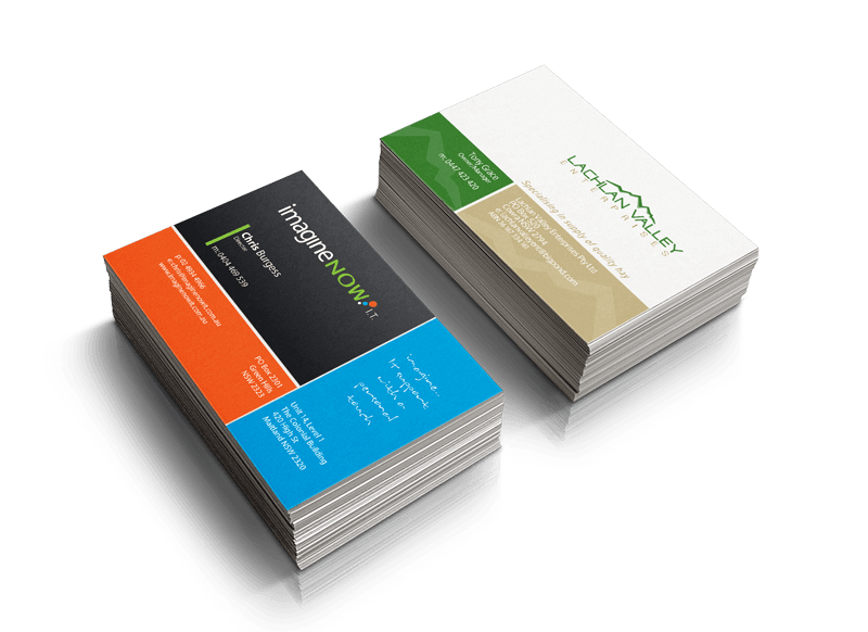 Colour Block Business Cards