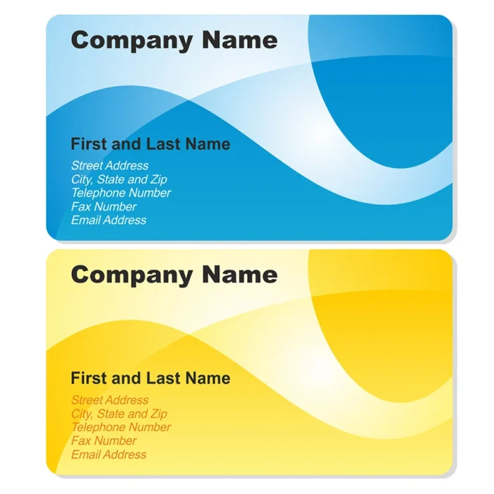 Standard Colour Business Cards - Image 1