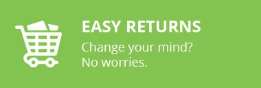 Easy returns: change your mind? No worries