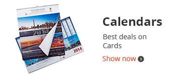 Calendars: best deals on cards, show now