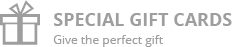 Special gift cards: give the perfect gift